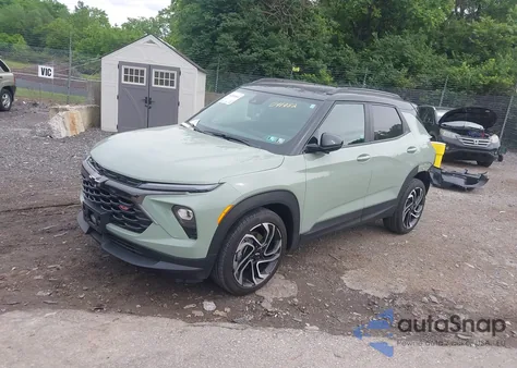 2024 Chevrolet Trailblazer Fwd Rs z USA, uszkodzony, nr VIN KL79MTSL2RB041782